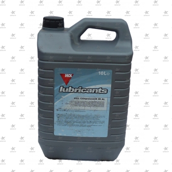 MOL COMPRESSOL R 46 (10л) DIN 51506 VCL масло компрессорное для винтов и центробеж компр -27С