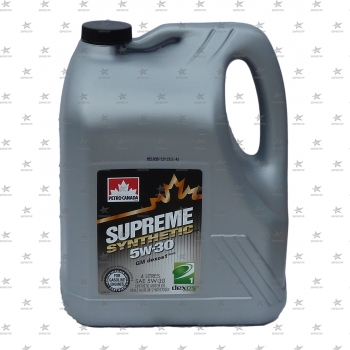 PETRO-CANADA SUPREME SYNTHETIC 5W-30 (4л) SN (GM dexos 1,Honda HTO-06) масло моторное синтетическое -48С