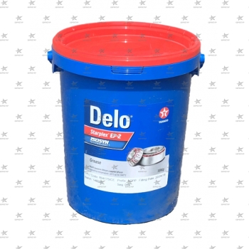 TEXACO DELO STARPLEX EP 2 (18кг.) смазка литиевый комплекс цвет красный универсальная водостойкая высокотемпературная