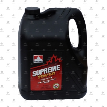 PETRO-CANADA  SUPREME 20W-50 (4л) SP масло моторное полусинтетическое -18С