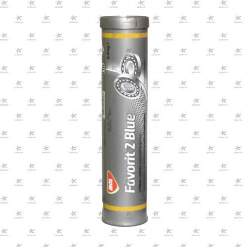 MOL FAVORIT 2 BLUE (0.4 кг) DIN 51502, KP1/2N-30 смазка литиевая -30*С до 140*С