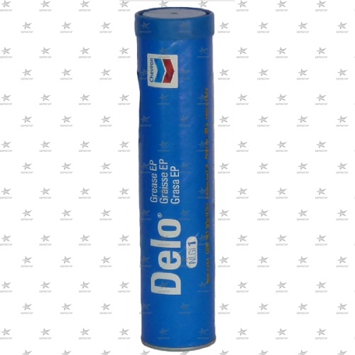 CHEVRON DELO GREASE EP 1 (397гр.) NLGI 1 смазка пластичная многоцелевая (синяя) -40С до 177С