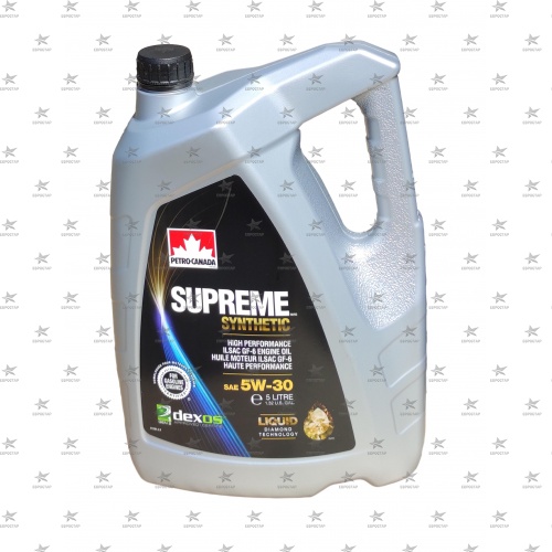 PETRO-CANADA SUPREME SYNTHETIC 5W-30 (5л) SP GF-6  масло моторное синтетическое -48С PETRO-CANADA SUPREME SYNTHETIC 5W-30 (5л) SP GF-6  масло моторное синтетическое -48С