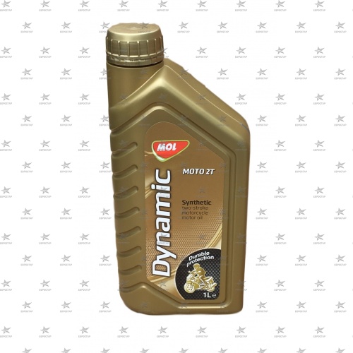 MOL DYNAMIC MOTO 2T SYNTHETIC (1л)  масло моторное синтетическое для двухтактных мотоциклет двиг.